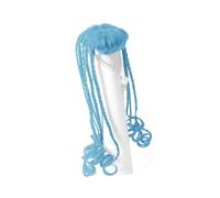 JDNH Geese Dog Celebration Headpiece Long Braided Hairstyle Themed Outfit Synthetic Hair Simple Pet Duckling Themed Decoration Headwear