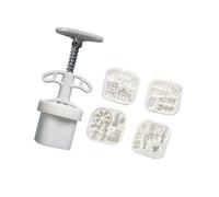 JDNH Lemon Panda Pattern Dessert Press Molds Cookie Stamp Chinese MidAutumn Maker Decorating Tool for Cookie Lemon Panda Pattern Molds for Baking