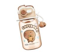 JDNH Lovely Capybaras Designs Drinking Cup Double Drink Bottle Ideal for Kids and Adults Add Fun to Your Hydrations Routine Kids Animal Cup