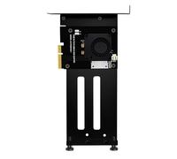 JDNH Modular PCIe 5.0 to E1S Converter Featuring Tool-Free Installation and Fan Cooling with U.2 U.3 Drives Actives Cooling