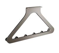 JDNH Multipurpose Adhesive Wall Hook Practical Coated Metal Hangers for Closet Door Entryway Organization Over the Door Hook