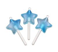 JDNH Multipurpose Creative Star Heart Round Lollipop Pendant Ideal For Trendsetters And Unique Accessory Seekers Daily Use Stylish Resin Jewelry Pieces