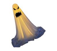 JDNH Multipurpose Phantoms Decors For Halloween Parties Water Stable Base Light Up Eerie Figures For Porch Lawns Display Windproof Halloween Specters Figures