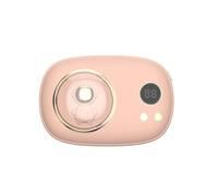 JDNH Rechargeable USB Hand Warmer with Temperature Display 5200mAh Pocket Heater 3Heating Modes Winter Companions Lanyard