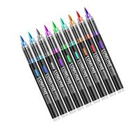 JDNH Soft Tip Acrylic Marker Storage Bucket Multiple Colors Fade Resistant Inks Ideal for Professional Drawing Adult Coloring Art Markers Set Drawing Markers