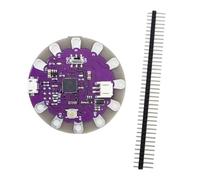 JDNH USB Programmable ATmega32U4 Development Board for Intelligent Clothing and Interactive Fabric Projects Wearable Electronics Microcontroller