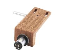 JDNH Vinyls Record Turntables Wood Cartridge Styluses Headshell with Connecting Line Counterweight for Phonograph Universals Turntables Replacement Styluses