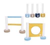 JDNH Without Tool Assembly Dog Obstacle Course Training Set Pet Indoor Game for Agility Exercise and Active Playtimes Dog Agility Hurdles