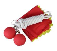 JDNH Wushu Art Training Meteors Ball with Reinforced Metal Connectors and Cotton Rope for Building Muscles and Beginner Balanced Swing Fitness Equipment