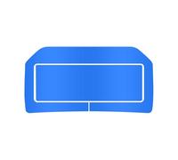 Jdonvtj Motorcycle Screen Protector For XMAX300 2025 Motorcycle Scratch Dashboard Protection Instrument Film Cluster Display Screen Protective Cover(Blue)