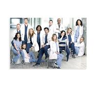 JDRC 1 Series Greys Anatomy Canvas Poster Bedroom Decor Sports Landscape Office Room Decor Gift Unframe: 12x18inch(30x45cm)