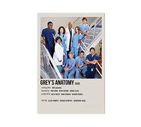 JDRC Series Greys Anatomy Vintage Canvas Poster Wall Art Decor Print Picture Paintings for Living Room Bedroom Decoration Unframe: 12x18inch(30x45cm)