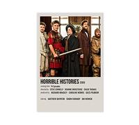 JDRC Series Horrible Histories Vintage Poster Canvas Poster Bedroom Decor Sports Landscape Office Room Decor Gift Unframe: 12x18inch(30x45cm)