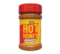 JD's Hot Honey Seasoning | The Sweet and Spicy Rub for Chicken, Fries, Steak, Pizza and More | 1 x 220G