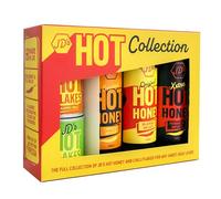 JD's Hot Honey - The Hot Collection Gift Set | Includes JD's Hot Honey's Jalapeño, Chipotle and Habanero Infusions, JD's Hot Jalapeño and Aleppo Chilli Flakes
