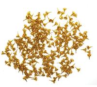 JDS Puja Articles Small Size 108 Astothrum Gold Plated Lotus Flowers for Laxmi Pooja and Worships