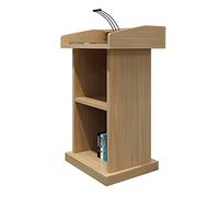 JDSHFEN Lectern Podium Stand,Stand-up Lectern Commercial Furniture Stand-Up Portable Floor Teacher Speaker Lecture Classroom Presentation Size : 60x45x110cm
