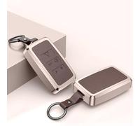 JDUYHS Car Key Cover for Range Rover Sport Defender Discovery Velar Evoque, Buttons Car Key Fob Case Car Key Case Replacement Key Case Shell Replacement Duster Key Cover Key Fob Cover, D Brown