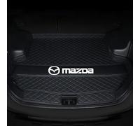 JDUYHS Car Trunk Mat for Mazda CX-30 2019-2024, Car Leather Boot Liner, Rear Trunk Protector Mat, Waterproof Anti Scratch Anti Slip Cargo Tray Liners Trunk Carpets,A Black