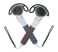 JDXFENG 3 in 1 Long Arm Handle Attachments Non-Slip Handle Controller Extensions Anti-collision For Beat Saber Gorilla Tag Extension Grip Enhance Game Experience for Meta/Oculus Quest 3 for
