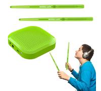JDXFENG Air Drum with Drumsticks Portable Electronic Virtual Air Drum Drumsticks Pedals Professional for Beginners Children Adults