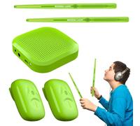 JDXFENG Air Drum with Drumsticks Portable Electronic Virtual Air Drum Drumsticks Pedals Professional for Beginners Children Adults