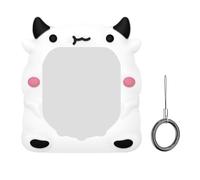JDXFENG Silicone Cover Case for Tamagotchi Uni Protective Skin Sleeve Shockproof Waterproof Soft Case Cover with Finger Lanyard Protective Skin Sleeve for Tamagotchi Uni Virtual Pet Machine