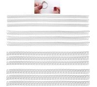 JDXun 12 Pcs Ring Size Adjuster, Transparent Silicone Ring Guard Clip Invisible Tightener Resizer, Invisible Ring Resizer for Loose Rings (4 Sizes)
