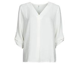 JDY Blouse JDYDIVYA 3/4 TOP WVN in White UK 6