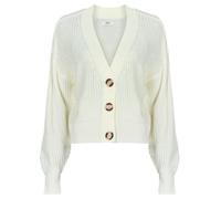 JdY Women's Jdyjusty L/S Short Cardigan KNT Noos Knitted Jumper, Eggnog, XL