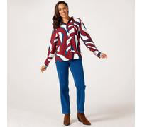 JDY Celina Printed Shirt BLACK GRAPHIC 2XL