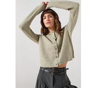 JDY Chloe Long Sleeve Knitted Cardigan, Green, Size M, Women Green