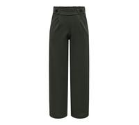 JDY Women's Jdygeggo New Long Pant JRS Noos Trouser, Peat/Detail: Black Buttons, XS/ 30L