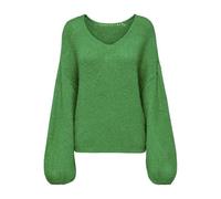 JdY Women's Jdydinea dinea L/S Reversible Pullover KNT, Bright Green, M