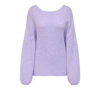 JdY dinea L/S Reversible Pullover KNT, Pastel Lilac, S
