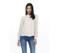 JDY Ellis Lace Detail Shirt BLACK SIZE 6