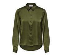 JdY fifi L/S Shirt WVN Noos, Dark Olive, 8