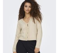 JDY Francie Lace Detail Knitted Cardigan BIRCH 2XL
