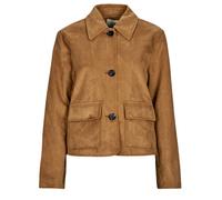 JDY Jacket JDYNANNA FAUX SUEDE in Brown EU L