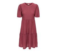 JDY JDYCARLA Short Dress, Red (Oxblood red), XL