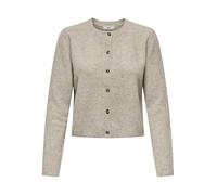 JDY JDYChloe Life Women's Fine Knitted Jacket Lightweight Cardigan Button Down, Turtledove Melange, S