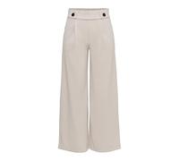 JDY Women's JDYGEGGO New Long Pant JRS NOOS Trouser, Chateau Grey/Detail: Black Buttons, S
