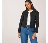JDY Karo Embellished Trim Boucle Jacket BLACK 2XL