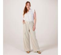 JDY Linen Cargo Trousers OATMEAL 2XL