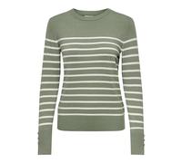 JdY Women's Jdymalou Malou KNT Noos L/S On Button Pullover, Sea Spray, XXL