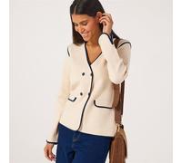 JDY Prime Contrast Knitted Blazer TAP E OAK A 2XL