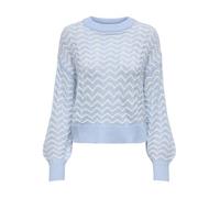 JdY Women's Jdyrita Rita L/S Short Struc Pull KNT Noos, Kentucky Blue, XXL