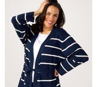 JDY Sara Stripe Knitted Cardigan CREAM 2XL