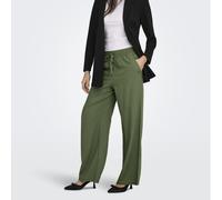 JDY Say High Wasited Linen Blend Trouser Standard OATMEAL 2XL
