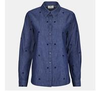 JDY Shirt JDYLOVE L/S EMBR SHIRT in Blue EU S